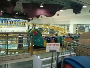 Achterbahn im Einkaufszentrum in Hongkong (Reisetagebuch: Shopping in Hongkong)