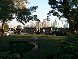 Auf der Festung Monte Fort in Macau (Reisetagebuch: Tagestrip von Hongkong nach Macau)