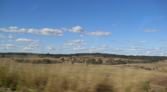 Landschaft: Australische Steppe