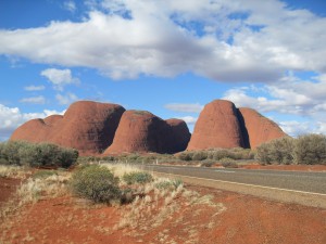 Die Olgas Kata Tjuta in Australien (Reisetagebuch Australien: Sonnenuntergang am Uluru)