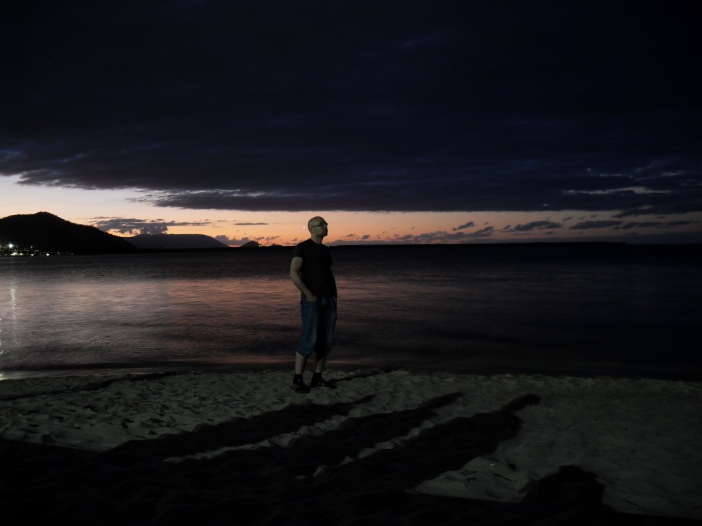 Ich am Strand von Cairns