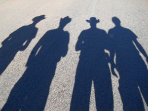 High Noon in Ravenswood Australien mit unseren Schatten (Reisetagebuch Australien: Die Goldgräberstadt Ravenswood)