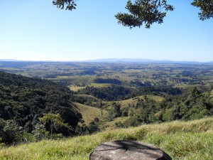 Landschaft Australien (Reisetagebuch Australien: Weiter nach Cairns und die Millstream Falls)