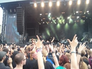 Letzte Instanz auf dem Mera-Luna 2014 Crowdsurfing (Mein M’era Luna 2014)