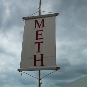 Mera Luna Meth Flagge (Das M’era Luna 2013)