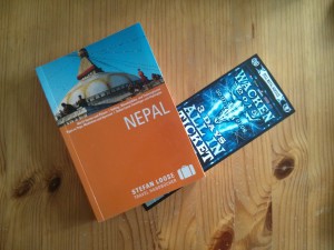 Nepal Buch Wacken Karte