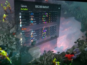 Dota Statistik am Spielende (Defense of the Ancients 2 – DotA 2)