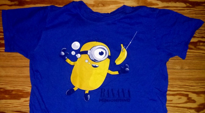 Qwertee Minions Banana Minionmind Nirvana Nevermind