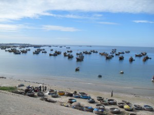 Am Hafen von Mui Ne in Vietnam (Reisetagebuch Vietnam: Tage in Mui Ne)
