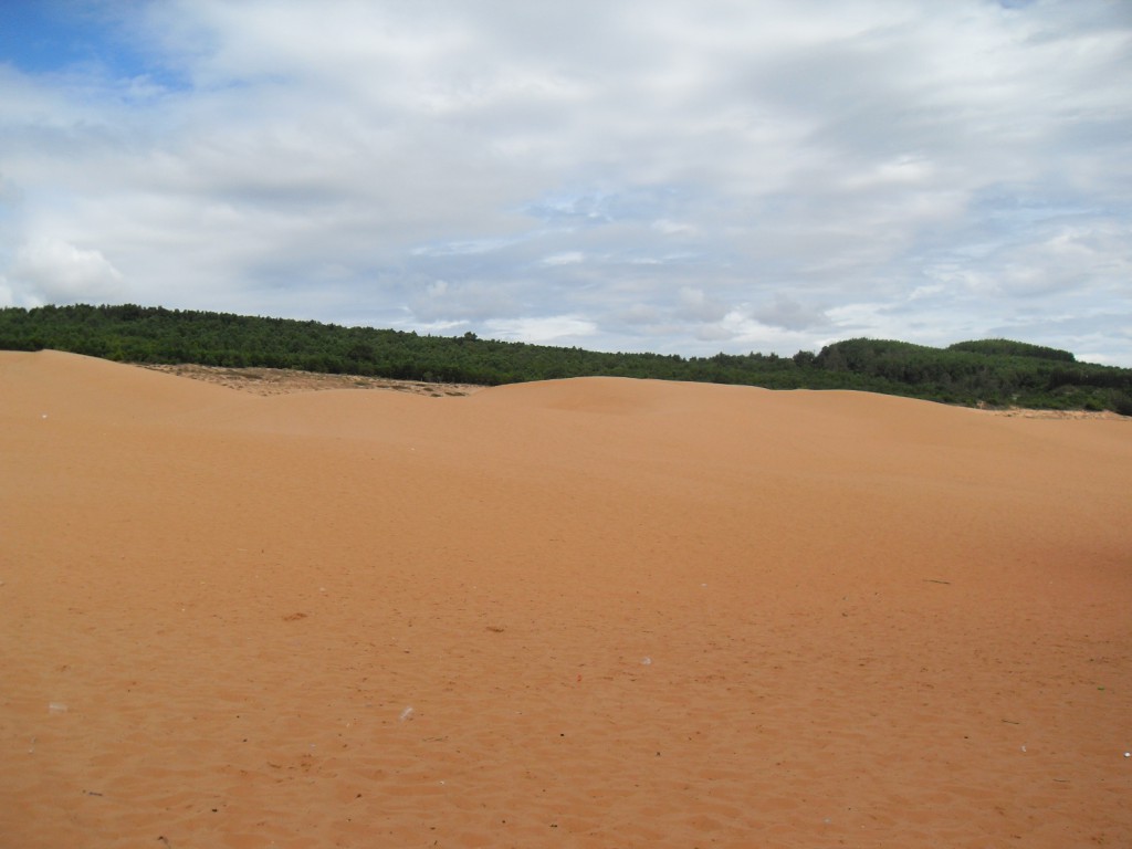 Die rote Düne von Mui Ne in Vietnam