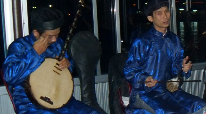 Musikanten in Hue Vietnam