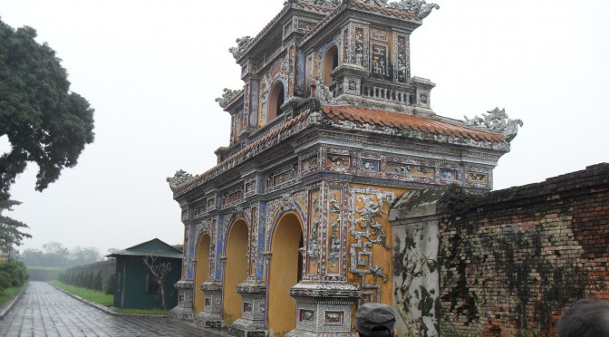 Tor in der Kaiserstadt Hue Vietnam