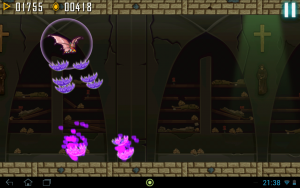 Vampir in Fledermaus-Gestalt (Vampire Rush – Als Vampir an der Decke laufen)