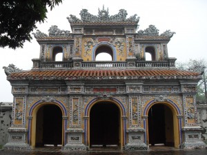 Koenigspalast in Hue in Vietnam (Meine Reise nach Vietnam)