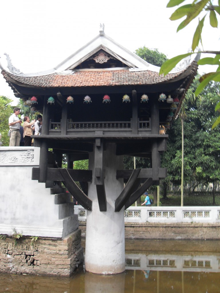 Pagode in Hanoi Vietnam