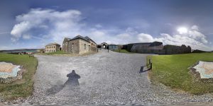 Charles Fort bei Kinsale 360 Grad Panorama Photosphere Aufnahme (Der Steinkreis von Drombeg, Charles Fort und Mizen Head)