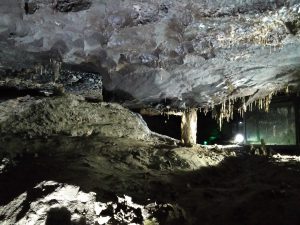 Tropfsteinhoehle-Crag-Cave-Stalagtiten-Stalagmiten (Killarney und die Viewpoints Aghadoe Heights und Ladies View)
