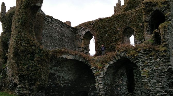 Ballycarbery Castle beim Ring of Kerry