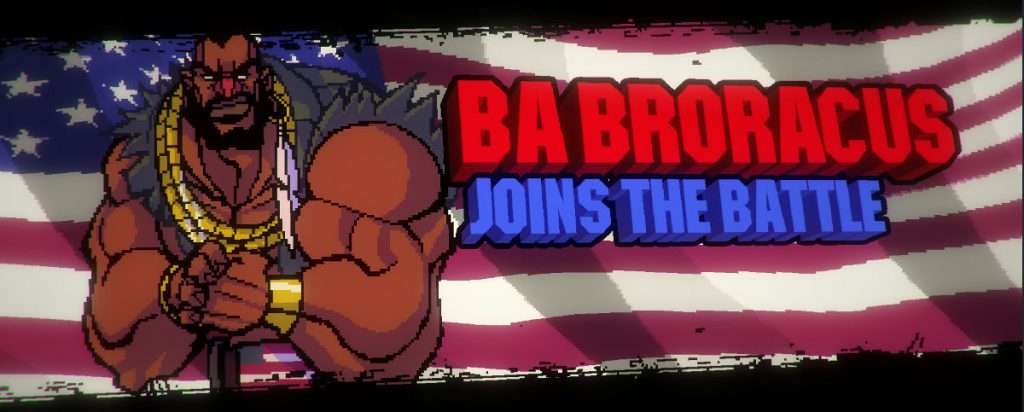 Broforce BA Broracus BA Baracus Parodie aus A-Team