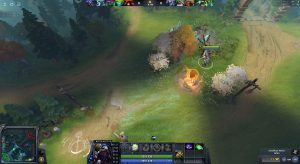 Dota Gold Rune, die vom Witch Doctor aufgenommen wird (Tutorial: In Dota richtig supporten)