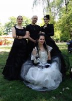 Auf dem Viktorianisches Picknick beim Wave Gotik Treffen 2017