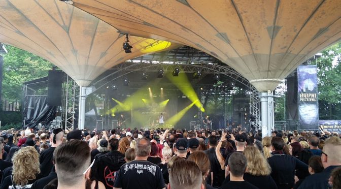 Stahlmann auf dem Amphi 2017 in Köln