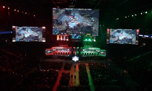 Dota-Runde beim ESLOne Hamburg 2017 (Dota Turnier ESLOne in Hamburg 2017)
