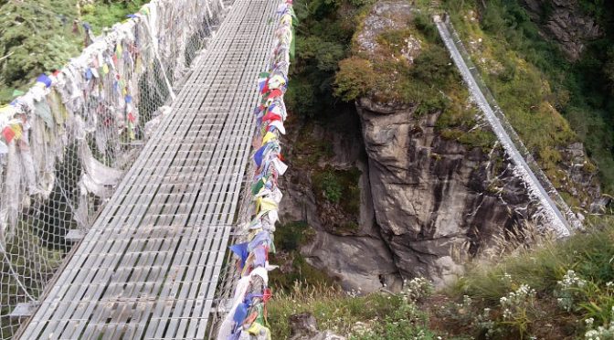 Trekking in Nepal: Trek nach Namche Bazar