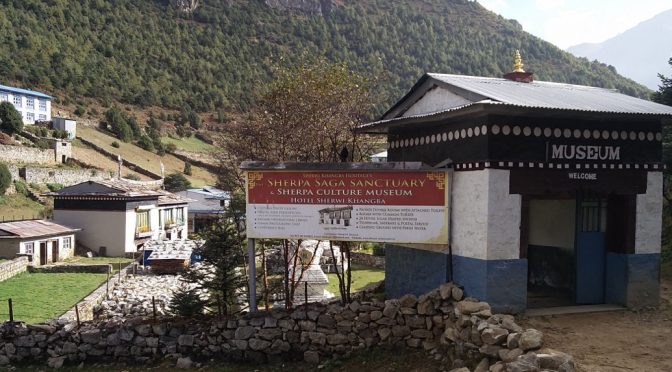 Das Sherpa Culture Museum in Namche Bazar