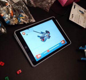 Lego-App-Anleitung (Lego Boost – Der Bau eines Lego-Roboters)