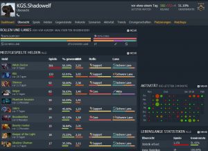 DotaBuff Statistik (Im Dota-Fieber: Wieso gerade Dota?)