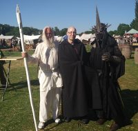 Gandalf und der Hexenkönig von Angmar auf dem MPS in Rastede - Mittelalterliches Phantasie Spectaculum