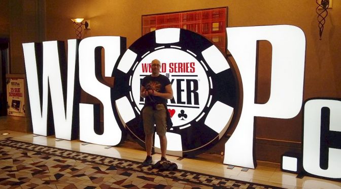 Knoten Knut und ich bei der World Series of Poker in Las Vegas WSOP