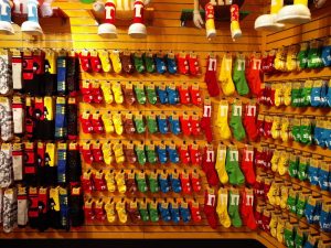 Socken-Accessoires-M-M-Store-Las-Vegas (In der M&M World und im Coca-Cola Store in Las Vegas)