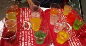 Coca-Cola Tasting – „Tastes of the World“ in der Coca-Cola World in Las Vegas (In der M&M World und im Coca-Cola Store in Las Vegas)