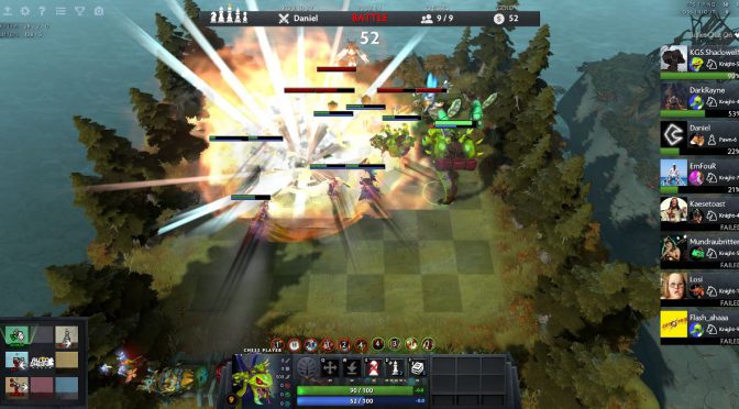 Techies Explosion in Dota 2 Auto Chess