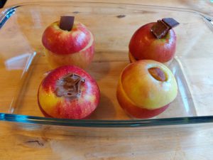 Bratäpfel bevor sie in den Ofen kamen (Mein Beitrag zum Weltbratapfeltag 2019)