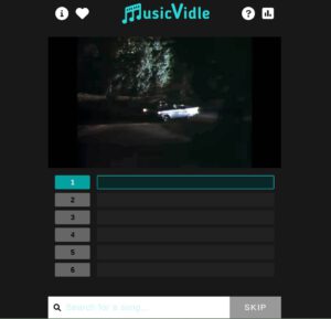 MusicVidle eine Wordle-Variante (Wordle und seine Varianten ⬛🟩🟨⬛🟩)