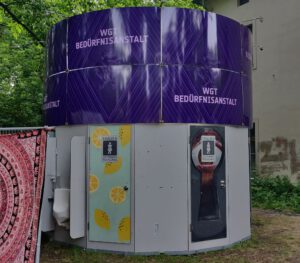 WGT Toiletten bzw. Beduerfnisanstalten 2022 (Mein WGT 2022 – Ein kurzer Besuch)