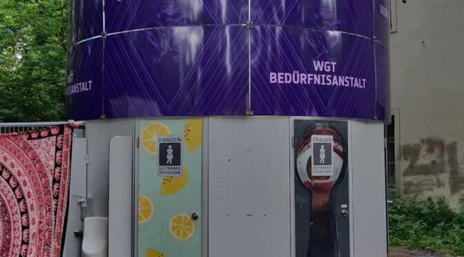 WGT Toiletten bzw. Beduerfnisanstalten 2022