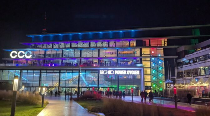 Congress-Centrum des Chaos Communication Congresses 2025 39C3 Power Cycles