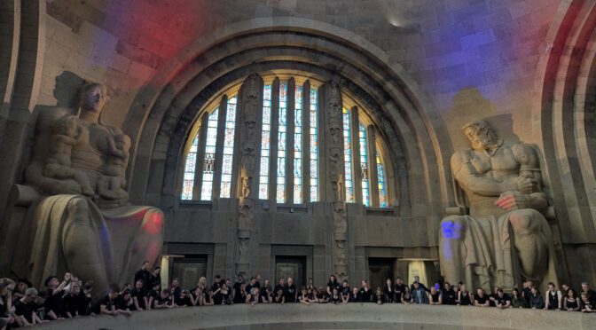 Im Völkerschlachtendenkmal beim WGT 2026